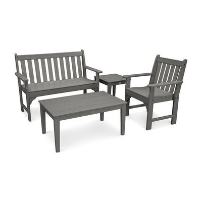 PWS356-1-GY Outdoor/Patio Furniture/Patio Conversation Sets
