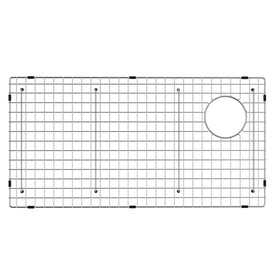 Bellucci Series Stainless Steel Kitchen Sink Bottom Grid with Soft Rubber Bumpers for 33" Kitchen Sink