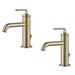 KBF-1221BG-2PK Bathroom/Bathroom Sink Faucets/Single Hole Sink Faucets