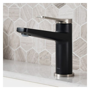 KBF-1401SFSMB-PU-11SN Bathroom/Bathroom Sink Faucets/Single Hole Sink Faucets