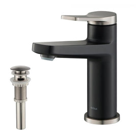 Indy Single Handle Bathroom Faucet with Pop-Up Drain with Pop-Up Drain and Overflow
