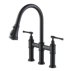 KPF-3121MB Kitchen/Kitchen Faucets/Pull Down Spray Faucets