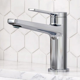 Indy Single Handle Bathroom Faucet with Pop-Up Drain