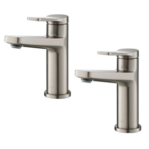 KBF-1401SFS-2PK Bathroom/Bathroom Sink Faucets/Single Hole Sink Faucets