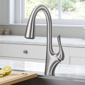 Merlin Single Handle Pull Down Kitchen Faucet