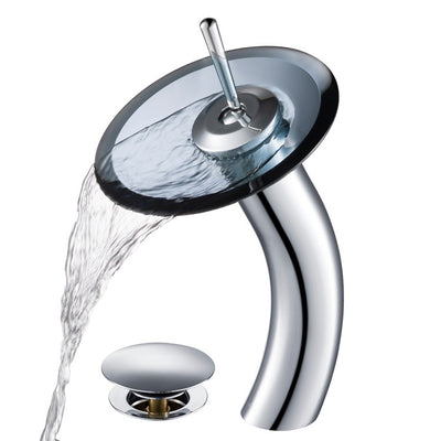 KGW-1700-PU-10CH-BLCL Bathroom/Bathroom Sink Faucets/Single Hole Sink Faucets
