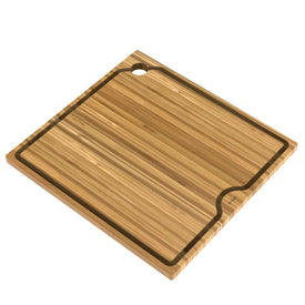 Workstation Kitchen Sink 16" Solid Bamboo Cutting Board