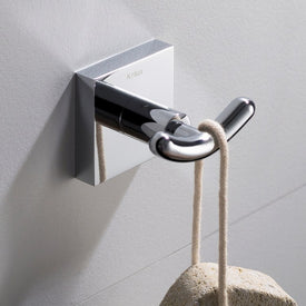 Ventus Bathroom Double Robe and Towel Hook