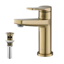Indy Single Handle Bathroom Faucet and Pop-Up Drain with Overflow