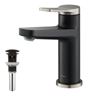 Product Image: KBF-1401SFSMB-PU-11MB Bathroom/Bathroom Sink Faucets/Single Hole Sink Faucets