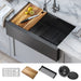 KWF410-33/PGM Kitchen/Kitchen Sinks/Apron & Farmhouse Sinks