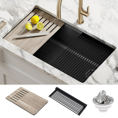 Product Image: KGUW2-33MBL Kitchen/Kitchen Sinks/Undermount Kitchen Sinks