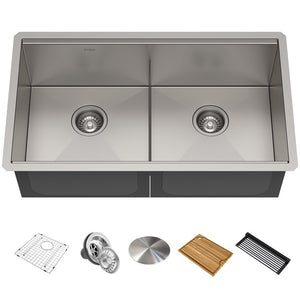 KWU112-33 Kitchen/Kitchen Sinks/Undermount Kitchen Sinks