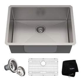 Standart Pro 26" Single Bowl 16-Gauge Stainless Steel Undermount Kitchen Sink