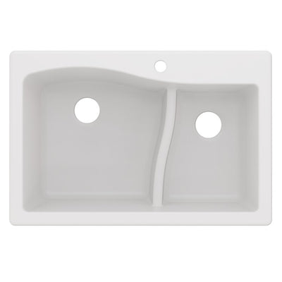 Product Image: KGD-442WHITE Kitchen/Kitchen Sinks/Undermount Kitchen Sinks