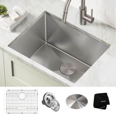 KHU101-24L Laundry Utility & Service/Laundry Utility & Service Sinks/Drop in Utility Sinks
