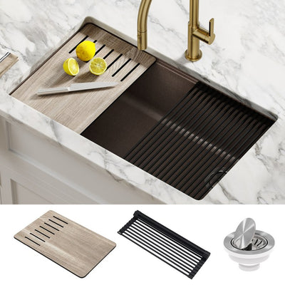 Product Image: KGUW2-33MBR Kitchen/Kitchen Sinks/Undermount Kitchen Sinks