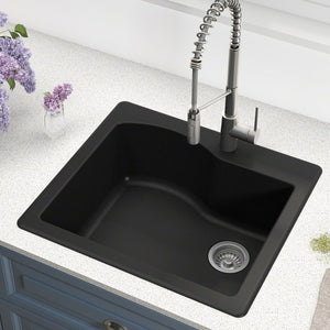 KGD-441BLACK-PST1-BL Kitchen/Kitchen Sinks/Undermount Kitchen Sinks
