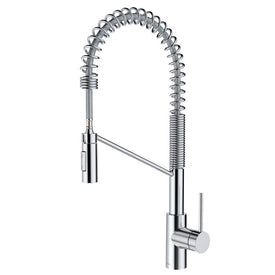 Oletto Single Handle Pull Down Commercial Kitchen Faucet