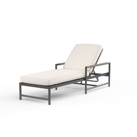 Pietra Chaise with Echo Ash Cushion