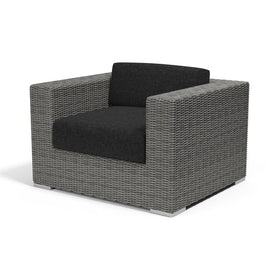 Emerald II Club Chair with Cushions - Spectrum Carbon