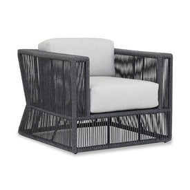 Milano Club Chair with Cushions - Echo Ash