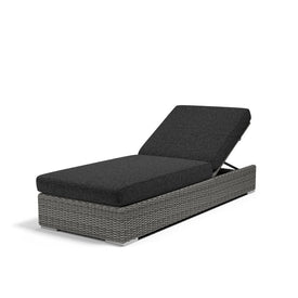 Emerald II Adjustable Chaise with Cushions - Spectrum Carbon