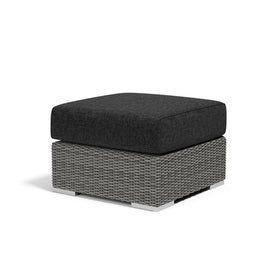 Emerald II Ottoman with Cushions - Spectrum Carbon