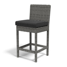 Emerald II Counter Stool with Cushion - Spectrum Carbon