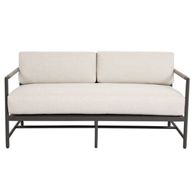 Pietra Loveseat with Echo Ash Cushion