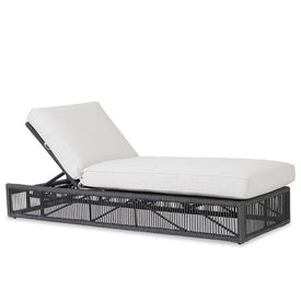 Milano Adjustable Chaise with Cushions - Echo Ash