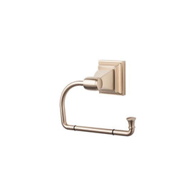 Stratton Open Post Toilet Paper Holder - Brushed Bronze