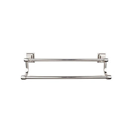 Stratton 24" Double Towel Bar - Polished Nickel