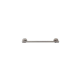 Edwardian 30" Single Towel Bar with Plain Backplate - Antique Pewter