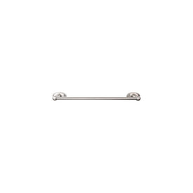 Edwardian 30" Single Towel Bar with Oval Backplate - Brushed Satin Nickel