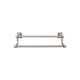 Stratton 30" Double Towel Bar - Antique Pewter