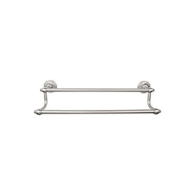 Tuscany 24" Double Towel Bar - Brushed Satin Nickel