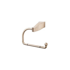 Aqua Open Post Toilet Paper Holder - Brushed Bronze