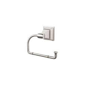 Stratton Open Post Toilet Paper Holder - Brushed Satin Nickel