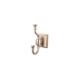 Stratton Double Robe Hook - Brushed Bronze