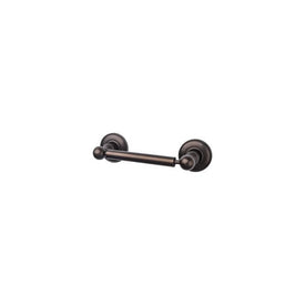 Edwardian Toilet Paper Holder with Plain Backplate - Oil Rubbed Bronze