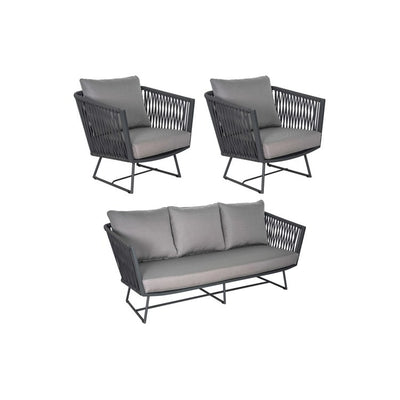 Product Image: 620FT082P2DGPG Outdoor/Patio Furniture/Patio Conversation Sets
