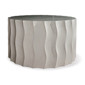 Wave Wide Outdoor Accent Table