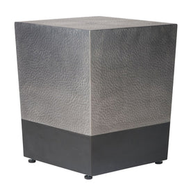 Ingot Square Outdoor Accent Table/Stool