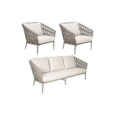 Product Image: 620FT067P2LGTG Outdoor/Patio Furniture/Patio Conversation Sets