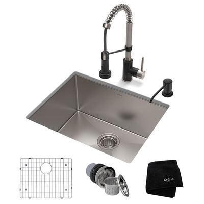 Product Image: KHU101-23-1610-53SSMB Kitchen/Kitchen Sinks/Undermount Kitchen Sinks