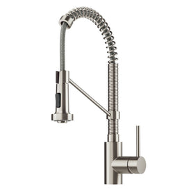 Bolden 18" Commercial Spot Free Kitchen Faucet with Deck Plate