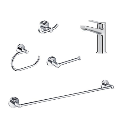 Product Image: C-KBF-1401-KEA-188CH Bathroom/Bathroom Sink Faucets/Single Hole Sink Faucets