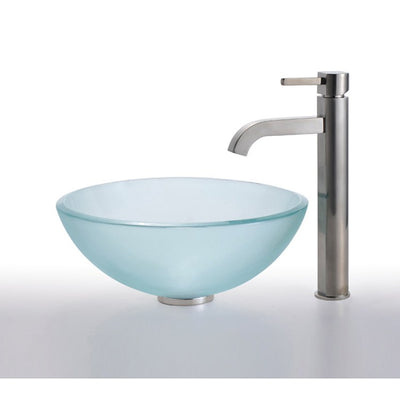 Product Image: C-GV-101FR-14-12mm-1007SN Bathroom/Bathroom Sinks/Vessel & Above Counter Sinks