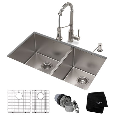 Product Image: KHU103-33-1610-53SS Kitchen/Kitchen Sinks/Undermount Kitchen Sinks